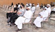Qatar University students during the seminar. 