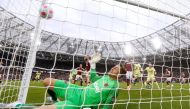 Arsenal's Gabriel scores their second goal past West Ham United's Lukasz Fabianski Action Images via Reuters/Matthew Childs