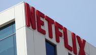 The Netflix logo is seen on their office in Hollywood, Los Angeles, California, U.S. July 16, 2018. REUTERS/Lucy Nicholson//File Photo/File Photo