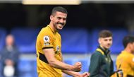 Wolverhampton Wanderers' Conor Coady celebrates after the match REUTERS/Tony Obrien