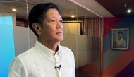 Ferdinand Marcos Jr prepares to speak to foreign correspondents, including Reuters, two days after clinching a landslide victory in the Philippines presidential election, based on an unofficial tally of votes, at his headquarters in Mandaluyong City, Philippines, May 11, 2022. REUTERS/Jerome Morales
 