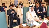 Minister of Sports and Youth H E Salah bin Ghanem Al Ali participating in the 45th session of the Council of Arab Youth and Sports Ministers, in Cairo, Egypt.
