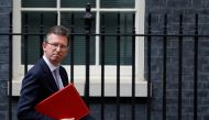 Britain's Secretary of State for Digital, Culture, Media and Sport Jeremy Wright leaves Downing Street in London, Britain June 11, 2019. REUTERS/Peter Nicholls


