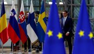 Polish Prime Minister Mateusz Morawiecki arrives for the second day of a European Union leaders summit in Brussels, Belgium May 31, 2022. Reuters/Johanna Geron
 
