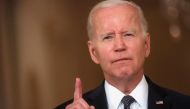 U.S. President Joe Biden speaks about gun violence during a primetime address from the White House in Washington, U.S., June 2, 2022. REUTERS/Leah Millis

