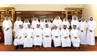 Minister of Municipality H E Dr. Abdullah bin Abdulaziz bin Turki Al Subaie meeting with the owners of Qatari farms.