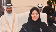 Deputy Speaker of the Shura Council H E Dr. Hamda bint Hassan Al Sulaiti attending the Baku Conference of Non-Aligned Movement Parliamentary Network, in Baku, Azerbaijan. 
