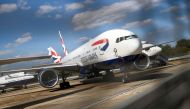 British Airways planes are seen at the Heathrow Airport in London, Britain, July 17, 2020. REUTERS/Hannah McKa
