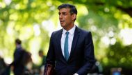 Former British Chancellor of the Exchequer Rishi Sunak. (REUTERS/John Sibley/File Photo)