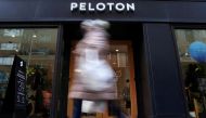 A person walks past a Peloton store in the Manhattan borough of New York City, U.S., January 25, 2022. REUTERS/Carlo Allegri/File Photo