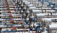 Gas pipelines are seen at Zsana Storage Site in Zsana, Hungary, May 20, 2022. (REUTERS/Bernadett Szabo/File Photo)

