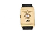 The watch features the initials AH and a swastika. (Photo: Alexander Historical Auctions) 