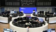 The German share price index DAX graph is pictured at the stock exchange in Frankfurt, Germany, August 12, 2022. REUTERS/Staff

