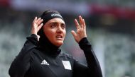 Afghan Olympic sprinter Kimia Yousofi. (Reuters/File photo)