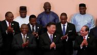 Chinese President Xi Jinping with some African leaders during a group photo session at the Forum on China-Africa Cooperation (FOCAC) 2018 Beijing Summit in Beijing, on September 3, 2018.  File Photo / Reuters