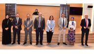 Officials at the first annual meet and greet event organised by QU-Health for its faculty and staff.