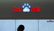A logo of Baidu is seen during the World Internet Conference (WIC) in Wuzhen, Zhejiang province, China, November 23, 2020. REUTERS/Aly Song

