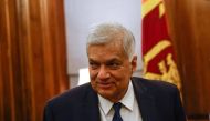 Sri Lanka's President Ranil Wickremesinghe looks on during an interview with Reuters at Presidential Secretariat, amid the country's economic crisis, in Colombo, Sri Lanka August 18, 2022. REUTERS/ Dinuka Liyanawatte


