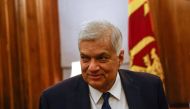 Sri Lanka's President Ranil Wickremesinghe looks on during an interview with Reuters at Presidential Secretariat, amid the country's economic crisis, in Colombo, Sri Lanka August 18, 2022. REUTERS/ Dinuka Liyanawatte

