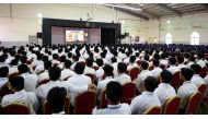 Students during a career guidance programme organised by Student Recruitment Section of Qatar University for students of MES Indian School.