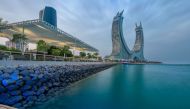 A view of Lusail City.