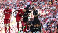 Liverpool's Luis Diaz scores their ninth goal during the EPL match against AFC Bournemouth at Anfield, Liverpool, on August 27, 2022.    REUTERS/Phil Noble