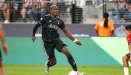 Juventus midfielder Paul Pogba looks to make a pass during a game against Chivas de Guadalajara at the Allegiant Stadium, Las Vegas, Nevada, USA on Jul 22, 2022. File Photo / Reuters