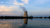 A general view shows the nuclear power plant Isar 2 by the river Isar in Eschenbach near Landshut, Germany, on August 17, 2022.  REUTERS/Christian Mang/File Photo