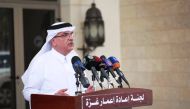 Chairman of Qatar's Gaza Reconstruction Committee Ambassador Mohammed Al Emadi 