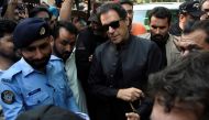 Pakistan's former Prime Minister Imran Khan, who is facing a contempt of court case, appears at a court, in Islamabad, Pakistan, on September 22, 2022. (REUTERS/Waseem Khan)
