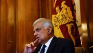 File photo of President Ranil Wickremesinghe
