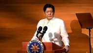 Philippines President Ferdinand Marcos Jr. delivers his first State of the Nation Address, in Quezon City, Metro Manila, Philippines, on July 25, 2022. Jam Sta Rosa/Pool via REUTERS/File Photo/File Photo