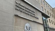 The federal courthouse where former US Navy engineer Jonathan Toebbe and his wife Diana face their first court hearing on charges that they attempted to sell secrets about nuclear submarines to a foreign power in exchange for cryptocurrency, is seen in Martinsburg, West Virginia, US, on October 12, 2021. File Photo / Reuters
