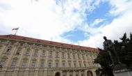 A statue of former Czechoslovak President Edvard Benes is seen in front of the Czech Foreign Ministry headquarters in Prague, Czech Republic, on February 15, 2016. File Photo / Reuters
