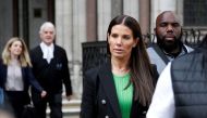 
Rebekah Vardy, wife of Leicester City soccer player Jamie Vardy (not pictured), departs Royal Courts of Justice on the final day of a libel trial in London on May 19, 2022.  File Photo / Reuters