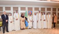 President of the United Republic of Tanzania, H E Samia Soluho Hassan and QBA Chairman Sheikh Faisal bin Qassim Al Thani, QBA board members with other officials during the meeting. 