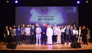 Officials and participants in the 'UDST’s Got Talent' event.