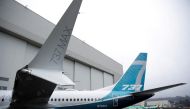 File Photo: The first Boeing 737 MAX 7 is unveiled in Renton, Washington, US, February 5, 2018. (REUTERS/Jason Redmond)