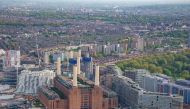 Aerial view of Battersea Power Station, Battersea, London, Britain, on April 30, 2022.  File Photo / Reuters

