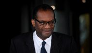 British Chancellor of the Exchequer Kwasi Kwarteng walks outside a hotel, as Britain's Conservative Party's annual conference continues, in Birmingham, Britain, October 4, 2022. REUTERS/Toby Melville/File Photo
