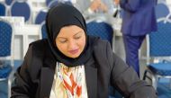 Amel Salem Al Hanawi, Director of Consumer Affairs Department of Communications Regulatory Authority, at the ITU conference in Bucharest.  