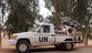 UN peacekeepers patrol in the northern town of Kouroume, Mali.  File Photo / Reuters

