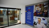 File Photo: Chevron office in Caracas, Venezuela, April 18, 2018. (REUTERS/Carlos Garcia Rawlins)