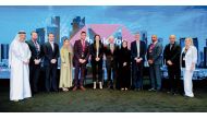 Officials and participants during the HSBC Economist Roadshow, in Doha, recently. 