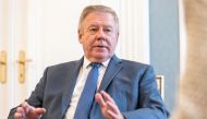 Gennady Gatilov, permanent representative of the Russian Federation to the United Nations Office and other International Organizations in Geneva, speaks during an interview with Reuters in Geneva, Switzerland, on October 13, 2022. REUTERS/Pierre Albouy
