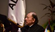 Nicaraguan President Daniel Ortega attends a two-day meeting with representatives of the ALBA group at the Palace of the Revolution in Havana, Cuba, on December 14, 2021.  File Photo / Reuters