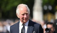 Britain's King Charles looks on outside Buckingham Palace, following the passing of Britain's Queen Elizabeth, in London, Britain, September 9, 2022. (REUTERS/Toby Melville)