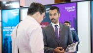 IPA Qatar booth at the Singapore Week of Innovation and Technology. 