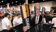 Shareholders shop for discounted products at the annual Berkshire Hathaway shareholder meeting in Omaha, Nebraska, US, on May 4, 2019. File Photo / Reuters

