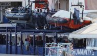 People remaining on the NGO rescue ship 